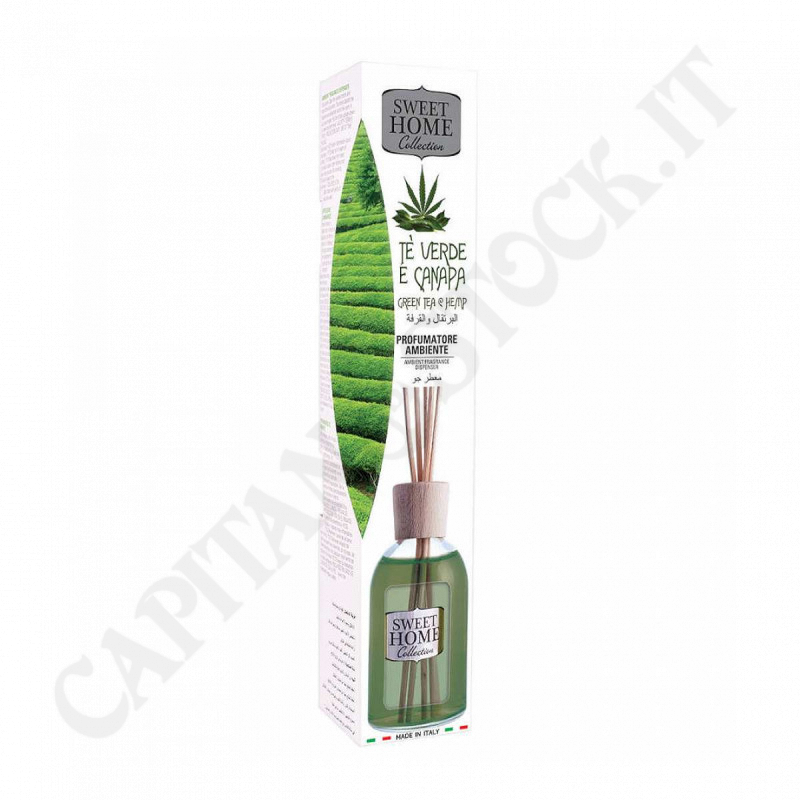 Sweet Home Collection - Green Tea and Hemp Home Fragrance - 100 ml