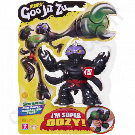 Buy Giochi Preziosi - Goo Jit Zu - Scorpius - Radioactive Sting - Super Extendable Hero Characters - Rarity - 4+ at only €13.93 on Capitanstock