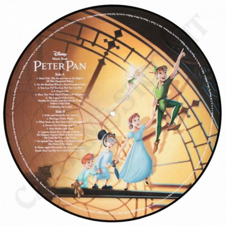 Acquista Disney - Music from Peter Pan - Vinile Colonne Sonore - Tiratura Limitata a soli 15,90 € su Capitanstock 