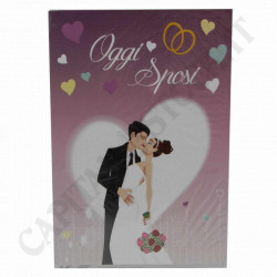 Wedding Greeting Card with White Envelope - Just Married