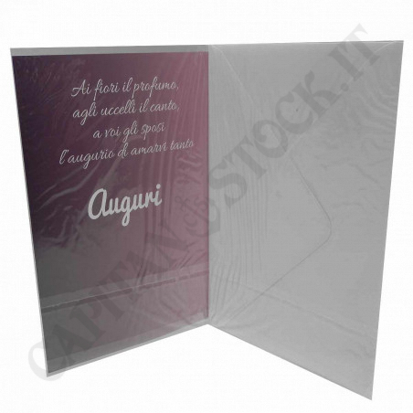 Buy Wedding Greeting Card with White Envelope - Just Married at only €1.90 on Capitanstock