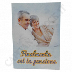 Buy Greeting Card with White Envelope - Retired at Last at only €1.90 on Capitanstock