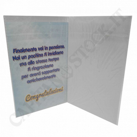 Buy Greeting Card with White Envelope - Retired at Last at only €1.90 on Capitanstock