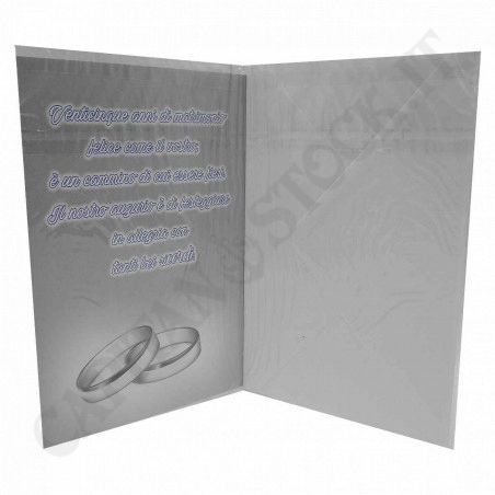 Buy Greeting Card with White Envelope - 25th Anniversary at only €1.90 on Capitanstock