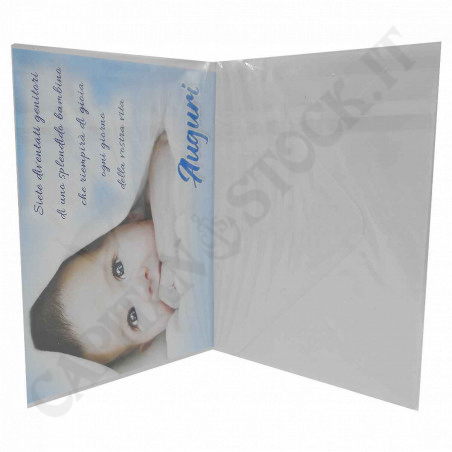 Acquista Biglietto di Auguri con Busta Bianca - Benvenuto! a soli 1,90 € su Capitanstock 