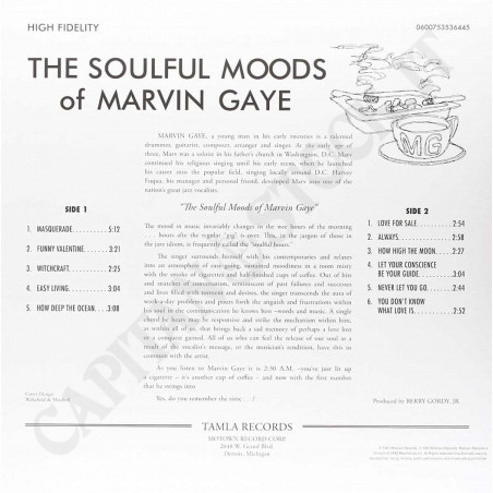 Acquista Marvin Gaye - The Soulful Moods of Marvin Gaye - Vinile a soli 13,90 € su Capitanstock 