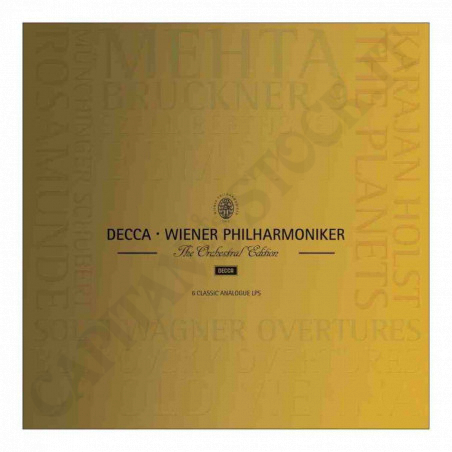 Buy Decca Wiener Philharmoniker The Orchestral Edition 6 Vinyl Box Ruined Packaging at only €76.95 on Capitanstock Buy Decca Wiener Philharmoniker The Orchestral Edition 6 Vinyl Box Ruined Packaging at only €76.95 on Capitanstock