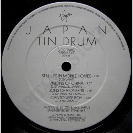 Acquista Japan - Tin Drums - VInile a soli 23,90 € su Capitanstock 