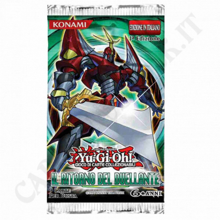 Acquista Yu-Gi-Oh! - Il Ritorno Del Duellante - Bustina 9 Carte - 1°Edizione - IT a soli 3,50 € su Capitanstock  Acquista Yu-Gi-Oh! - Il Ritorno Del Duellante - Bustina 9 Carte - 1°Edizione - IT a soli 3,50 € su Capitanstock