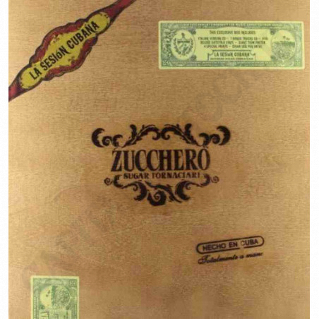 Acquista Zucchero - Sugar Fornaciari - La Sesion Cubana - Cofanetto Lavorato a Mano (Limited Edition 2CD + DVD + Vinile + PenDrive) a soli 79,00 € su Capitanstock 