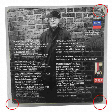 Buy Alfred Brendel - The Artist's Choice Collection - 8 CD - Ruined Packaging at only €31.36 on Capitanstock