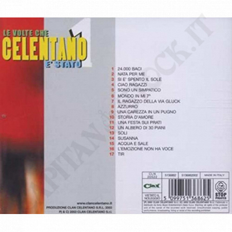 Buy Adriano Celentano - The Times That Celentano Was - CD - Small Imperfections at only €5.90 on Capitanstock
