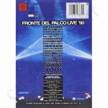 Acquista Vasco Rossi - Fronte dal Palco Live 90 - DVD Musicale - Fuori produzione - Rarità a soli 18,90 € su Capitanstock 