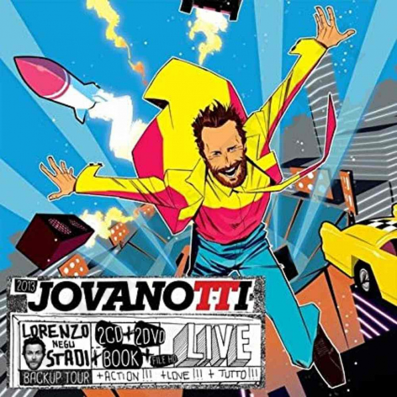 Jovanotti - Lorenzo Nei Stadiums Backup Tour 2013 - Box set - Small imperfections Jovanotti - Lorenzo Nei Stadiums Backup Tour 2013 - Box set - Small imperfections