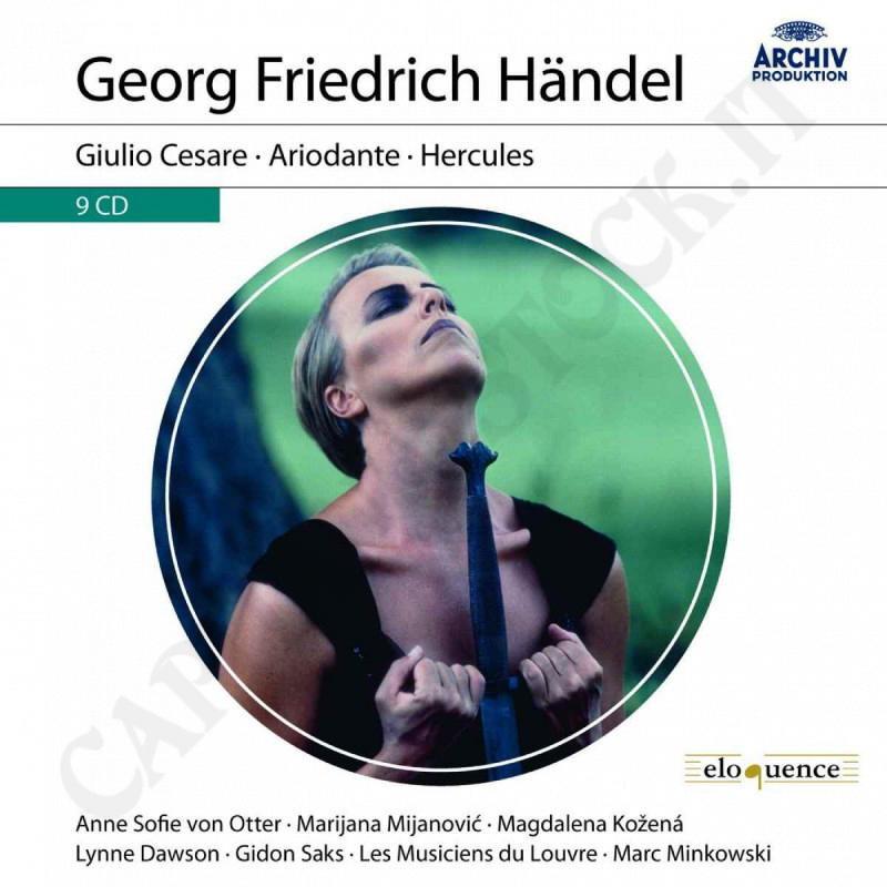 Georg Friedrich Handel - Giulio Cesare, Ariodante, Hercules - Cofanetto 9CD