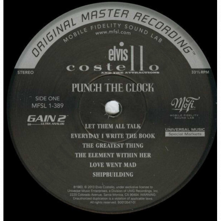 Acquista Elvis Costello And The Attractions ‎– Punch The Clock - Vinile a soli 16,90 € su Capitanstock 