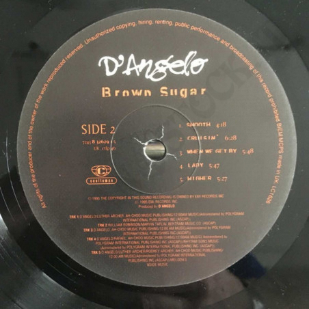 Acquista D'Angelo - Brown Sugar - Vinile - Lievi Imperfezioni - Rarità a soli 22,90 € su Capitanstock 