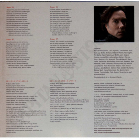 Acquista Rufus Wainwright - Take All My Loves - 9 Shakespear Sonnets - Vinile a soli 18,90 € su Capitanstock 