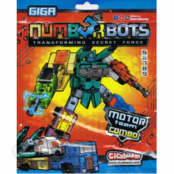 Buy Cicaboom - Giga Number Bots - Motor Team Combo - Surprise bag at only €3.69 on Capitanstock