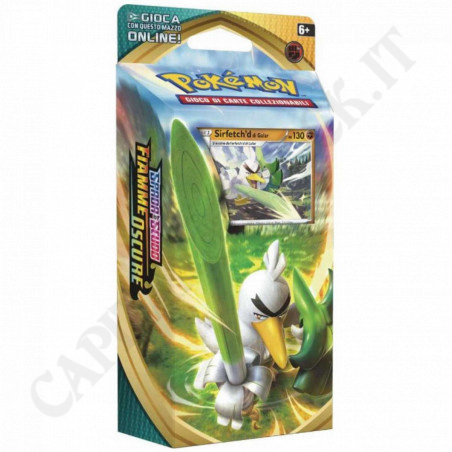 Acquista Pokèmon Deck Spada e Scudo Fiamme Oscure Sirfetch'D di Galar Ps 130 a soli 16,50 € su Capitanstock 