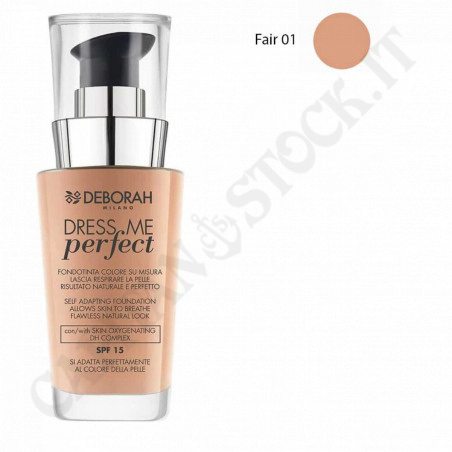 Buy Deborah Milano - Dress Me Perfect Liquid Foundation - Spf15 at only €7.66 on Capitanstock Buy Deborah Milano - Dress Me Perfect Liquid Foundation - Spf15 at only €7.66 on Capitanstock