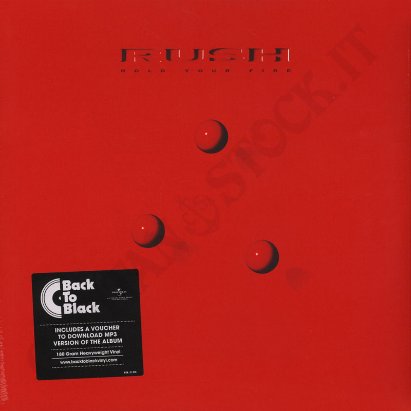 Rush – Hold Your Fire - Vinile - Lievi Imperfezioni