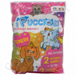 I Pucciosi Soft Animals - Big Surprise Bag - 2 Animals and 2 Surprises