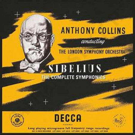 Acquista Anthony Collins - Sibelius - The Complete Symphonies - Cofanetto Vinili a soli 89,10 € su Capitanstock 