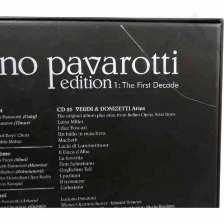 Acquista Decca - Luciano Pavarotti - Volume 1 The First Decade - Cofanetto 27 CD - Imperfezioni di packaging a soli 62,91 € su Capitanstock 