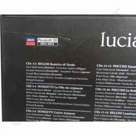 Acquista Decca - Luciano Pavarotti - Volume 1 The First Decade - Cofanetto 27 CD - Imperfezioni di packaging a soli 62,91 € su Capitanstock 