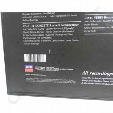 Acquista Decca - Luciano Pavarotti - Volume 1 The First Decade - Cofanetto 27 CD - Imperfezioni di packaging a soli 62,91 € su Capitanstock 