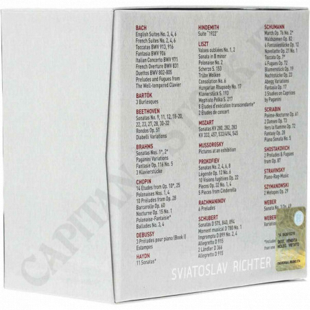 Buy Sviatoslav Richter - Solo Recordings - Set Box 33 CD at only €35.91 on Capitanstock