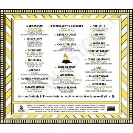 Buy 2016 Grammy Nominees - CD at only €9.90 on Capitanstock