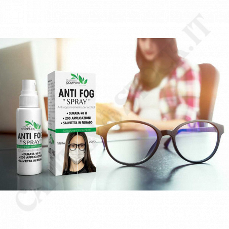 Acquista Pharma Complex - Anti Fog Spray - Anti Appannante per Occhiali 30ml a soli 3,90 € su Capitanstock 