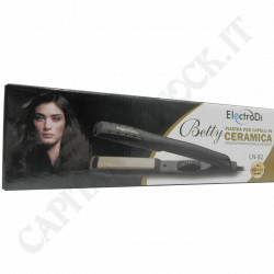Electrodì - Betty Ceramic Hair Straightener - Professional Wet & Dry Straightener - LN 82 - 220-240V - 50Hz - 40W