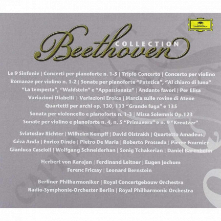 Acquista Deutsche Grammophon Beethoven Collection - Cofanetto Deluxe 16 CD Lievi Imperfezioni a soli 40,41 € su Capitanstock 