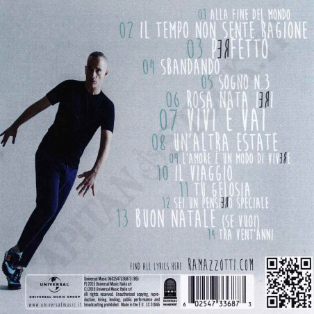 Buy Eros Ramazzotti - Perfetto - CD at only €5.99 on Capitanstock