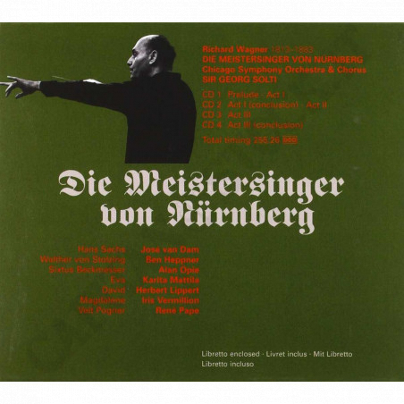 Acquista Wagner - Die Meistersinger Complete Opera - 4 CD a soli 29,00 € su Capitanstock 