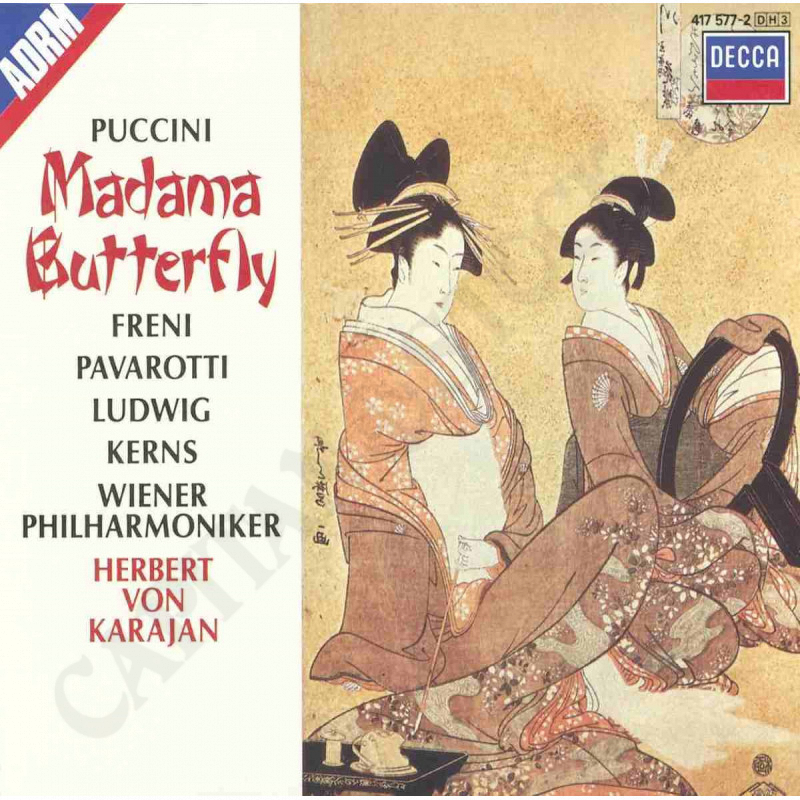 Puccini - Madama Butterfly Illustrative Book + 3 CDs