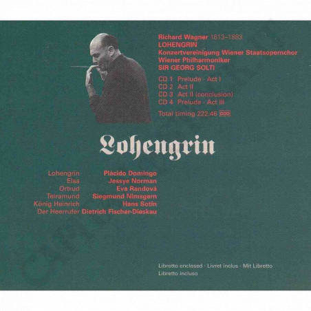 Buy Richard Wagner - Lohengrin Sir Georg Solti - Box set - CD at only €26.09 on Capitanstock