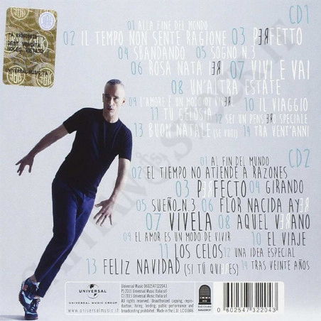 Acquista Eros Ramazzotti Perfetto Deluxe Edition 2CD a soli 12,49 € su Capitanstock 