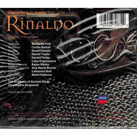 Acquista Georg Friedrich Händel - Rinaldo - Cofanetto - CD a soli 19,71 € su Capitanstock 