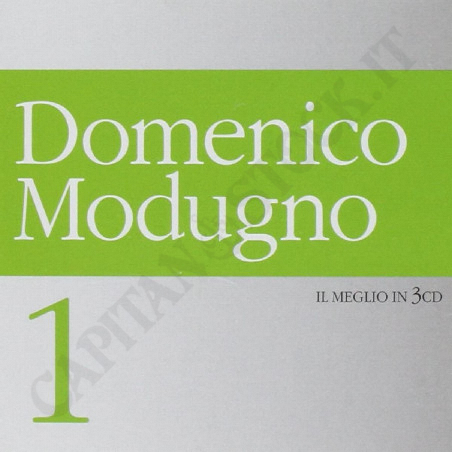 Buy Domenico Modugno - Il Meglio - 3 CDs at only €5.59 on Capitanstock