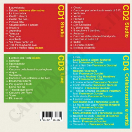 Acquista Francesco Guccini - Se Io Avessi Previsto Tutto Questo - 4CD Ed. Deluxe a soli 17,01 € su Capitanstock 