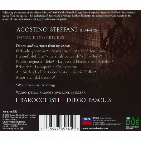 Buy Agostino Steffani - The Steffani Project - Box set - CD at only €30.60 on Capitanstock
