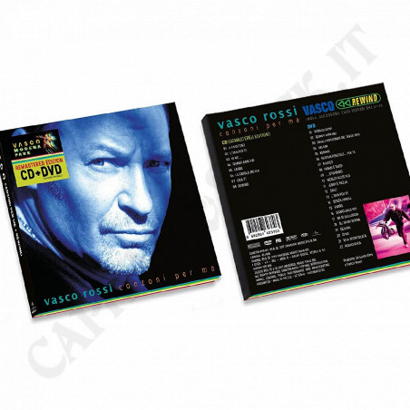 Buy Vasco Rossi - Songs For Me + Rewind CD + DVD at only €10.49 on Capitanstock
