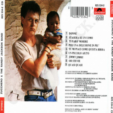 Acquista Zucchero & The Randy Jackson Band - CD a soli 5,90 € su Capitanstock 