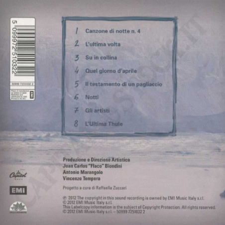 Buy Guccini - L'Ultima Thule - CD at only €10.90 on Capitanstock