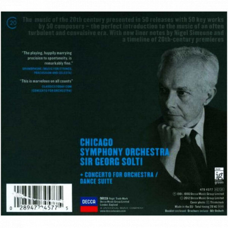 Buy Bela Bartok - Music For Strings Percussion And Celesta - CD at only €9.90 on Capitanstock