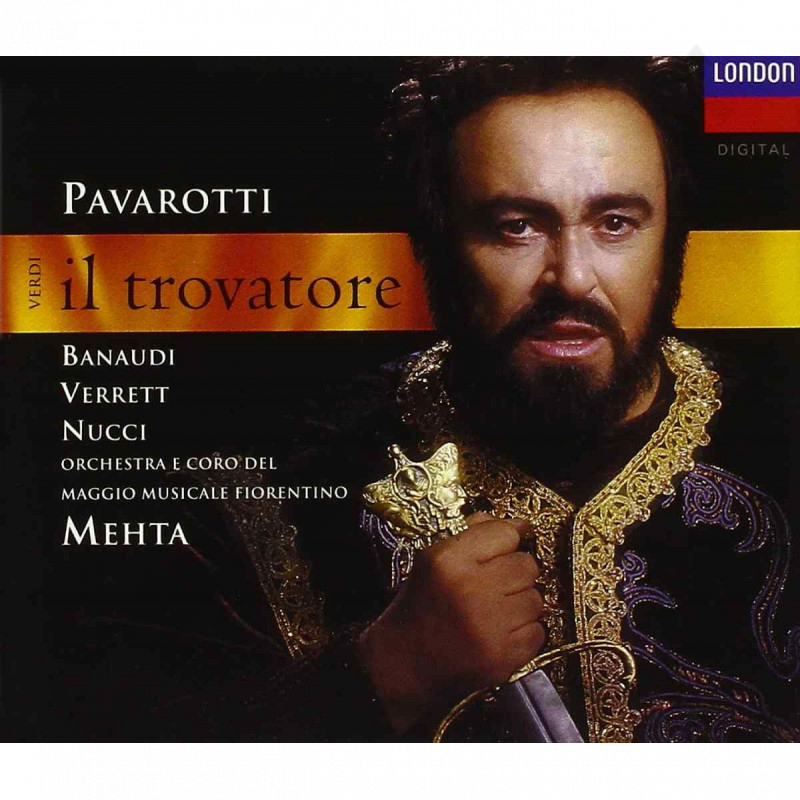 Pavarotti Verdi Il Trovatore 2 CD